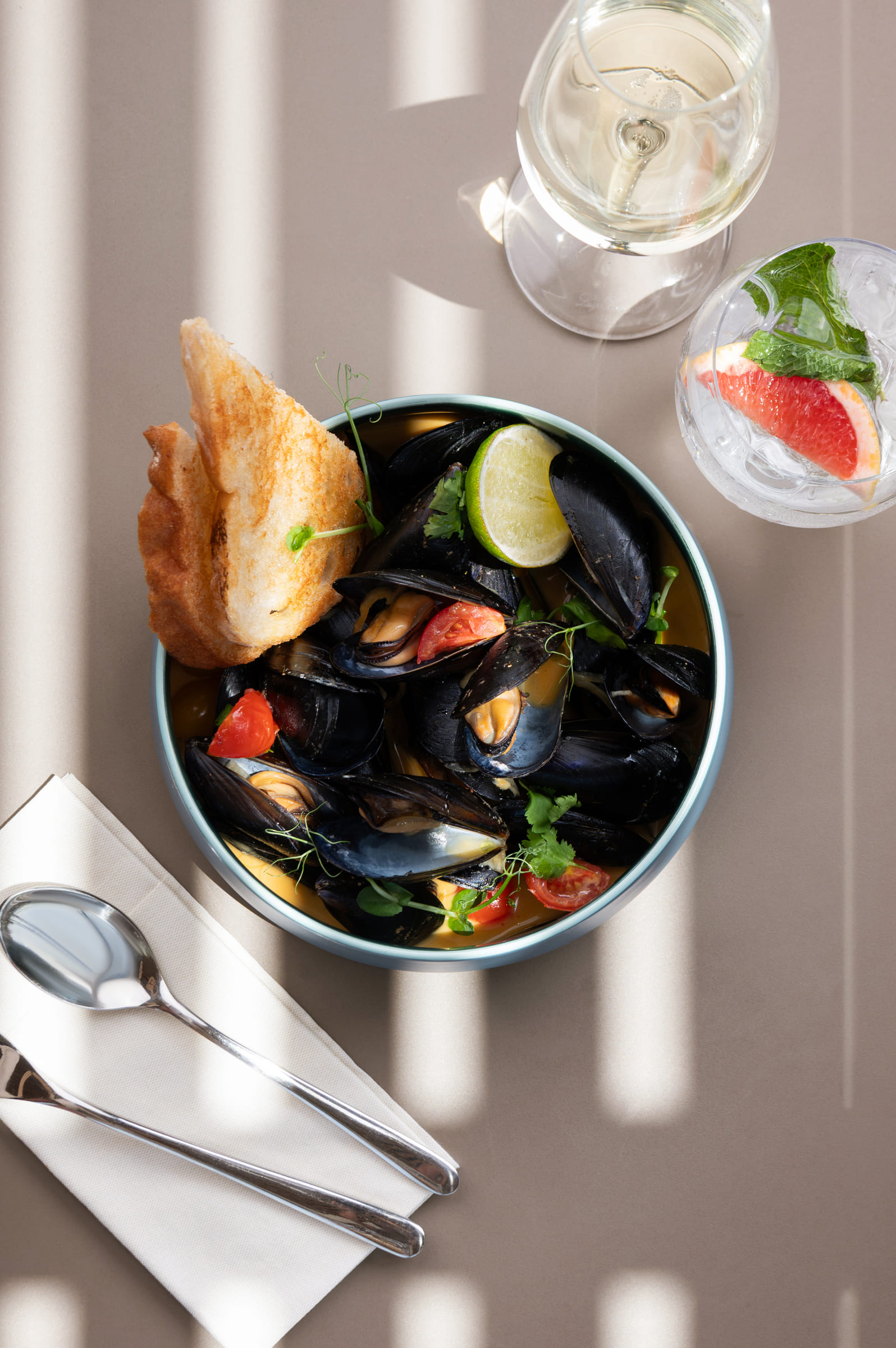 Fresh Mussels